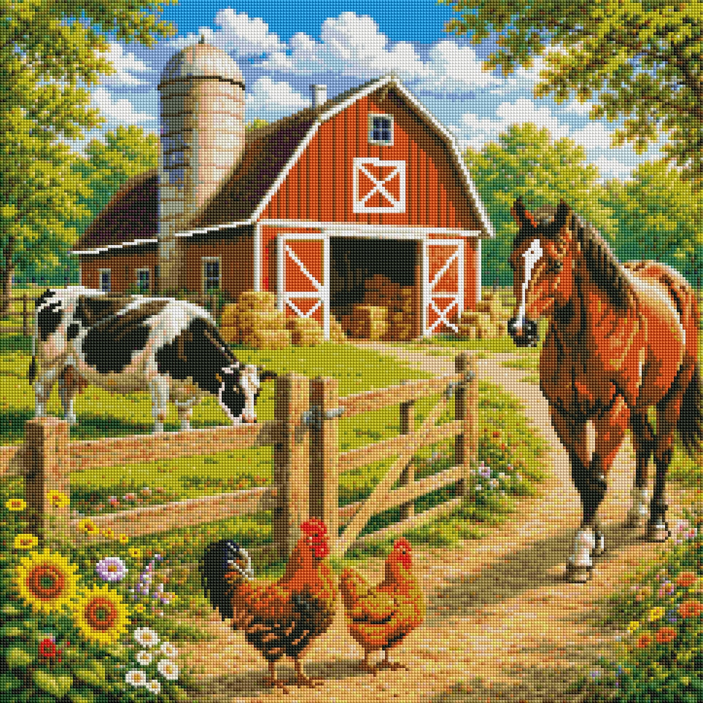 Morning on the Farm
