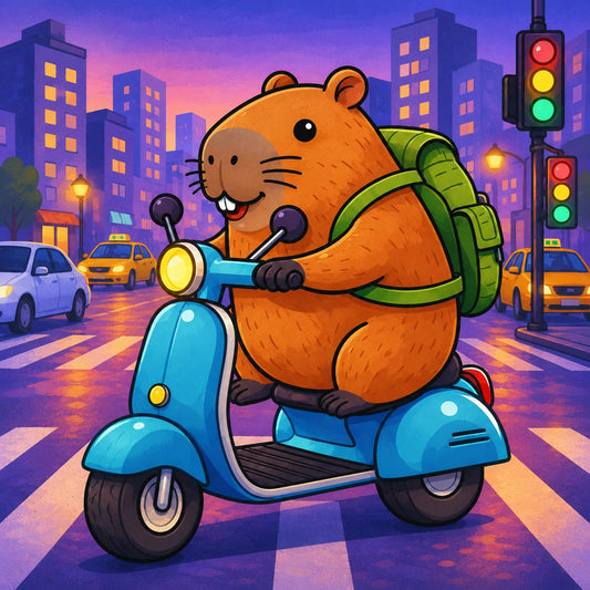 Capybara on the Go