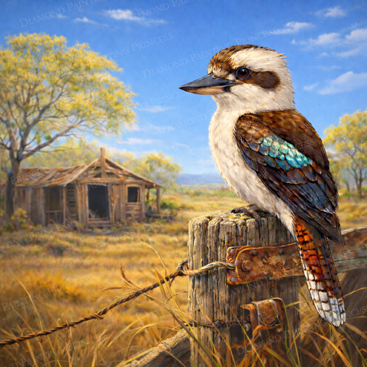 The Watchful Kookaburra