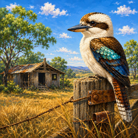 The Watchful Kookaburra