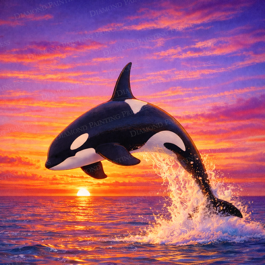 Sunset Orca