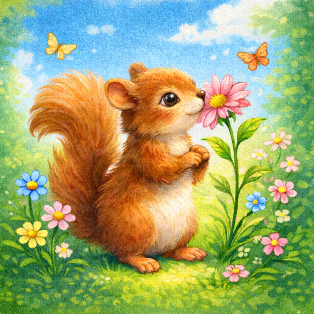 Squirrel’s Flower