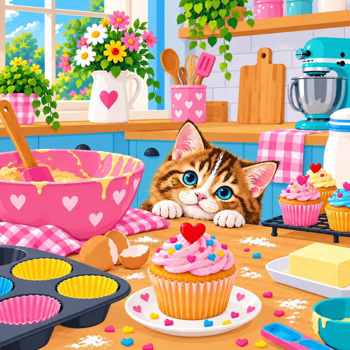Cat in the Kitchen