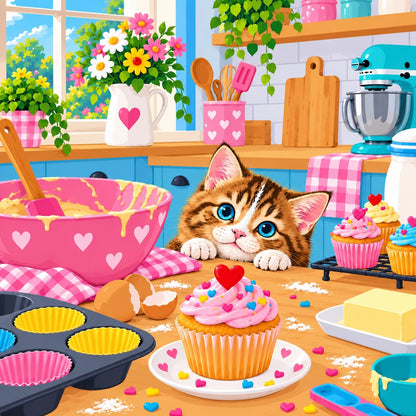 Cat in the Kitchen