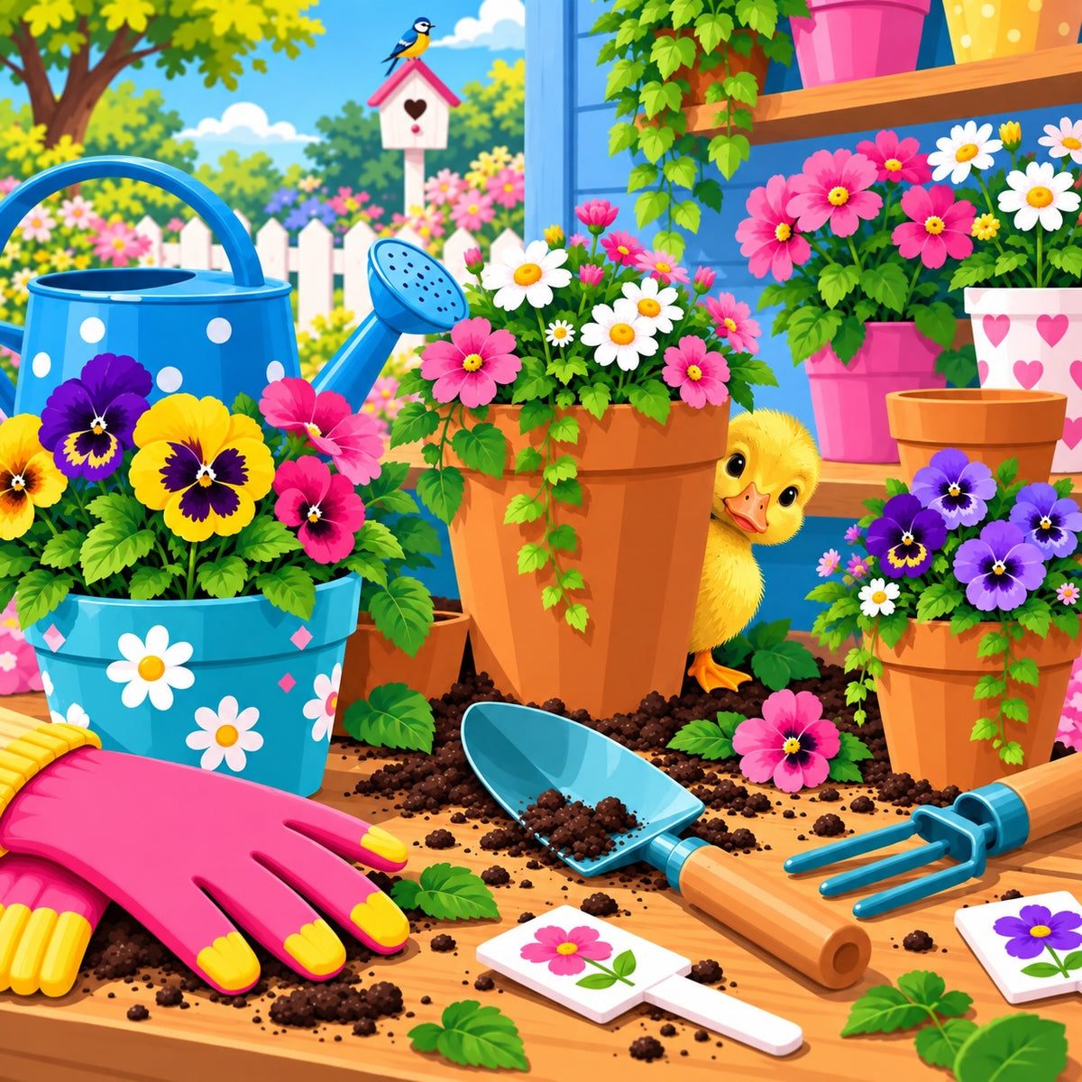 Gardening Duck