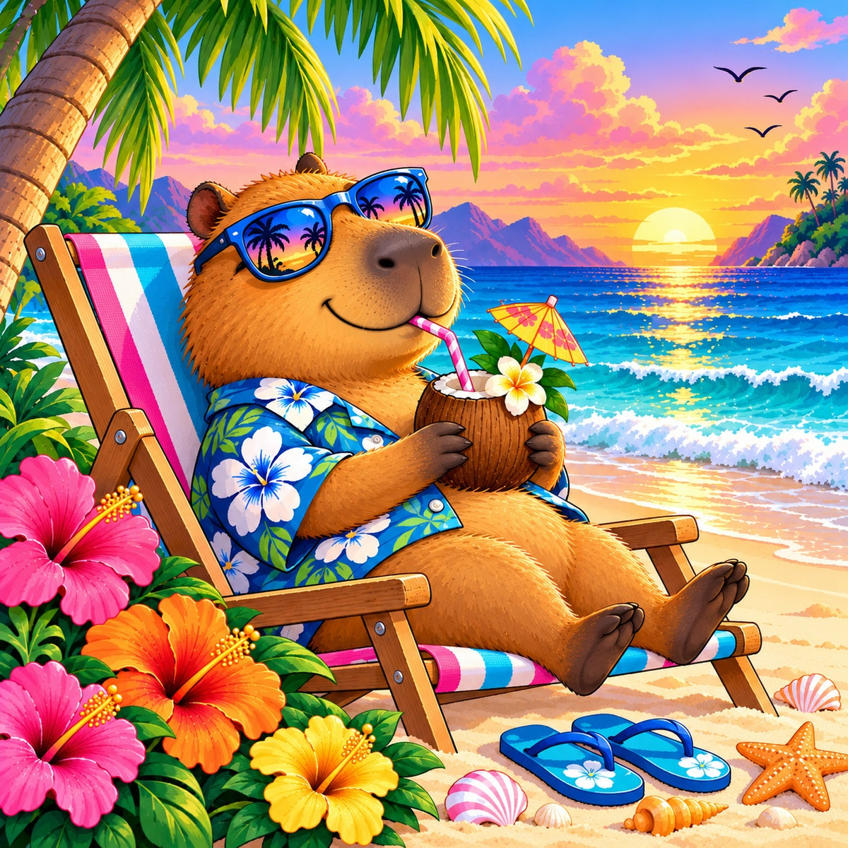 Beach Capybara