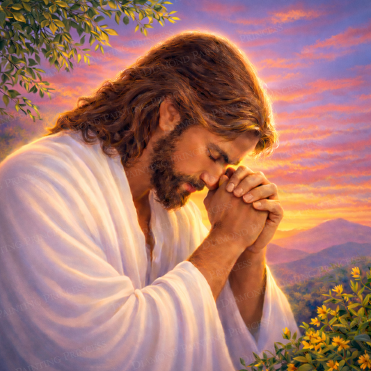 Jesus Praying (Small)