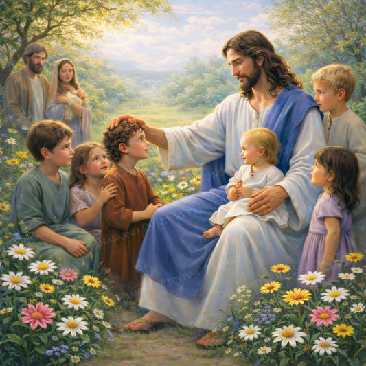 Jesus Blesses the Children