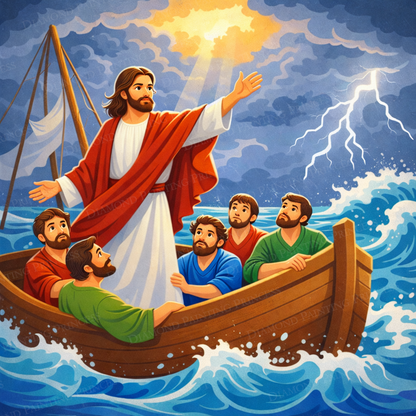 Young Artists – Jesus Calms the Storm