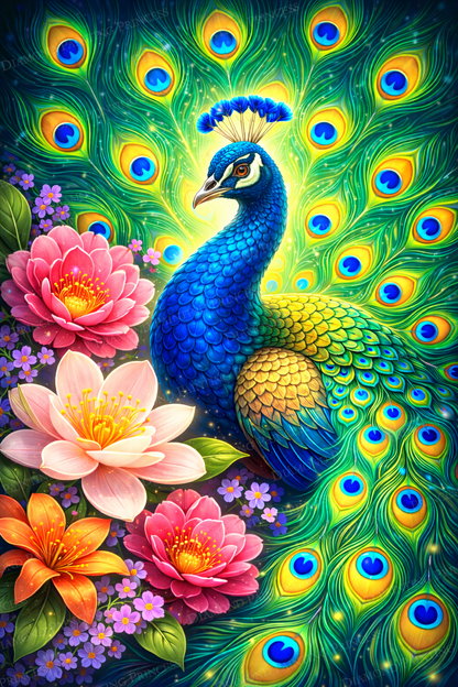 Radiant Peacock