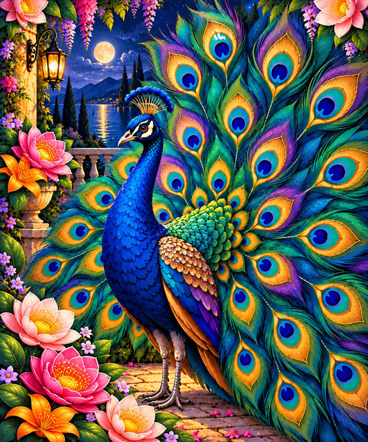 Radiant Peacock