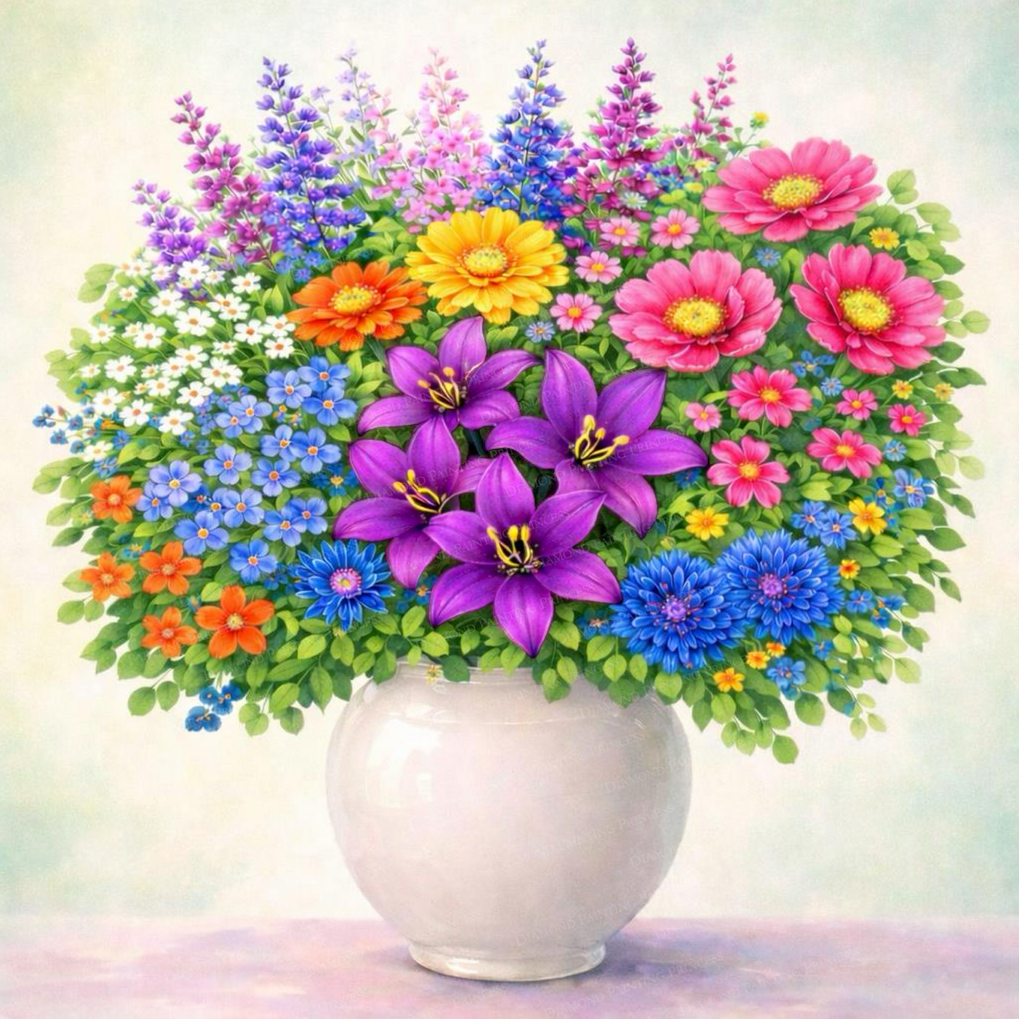 Vase of Wildflowers