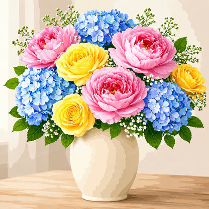 Gentle Garden Bouquet