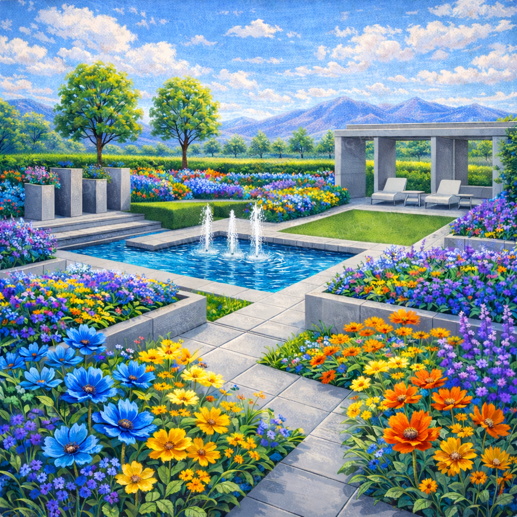Modern Garden Oasis