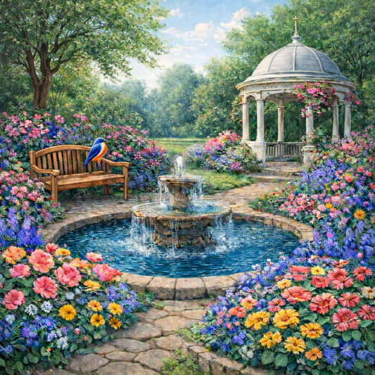 A Quiet Garden Moment
