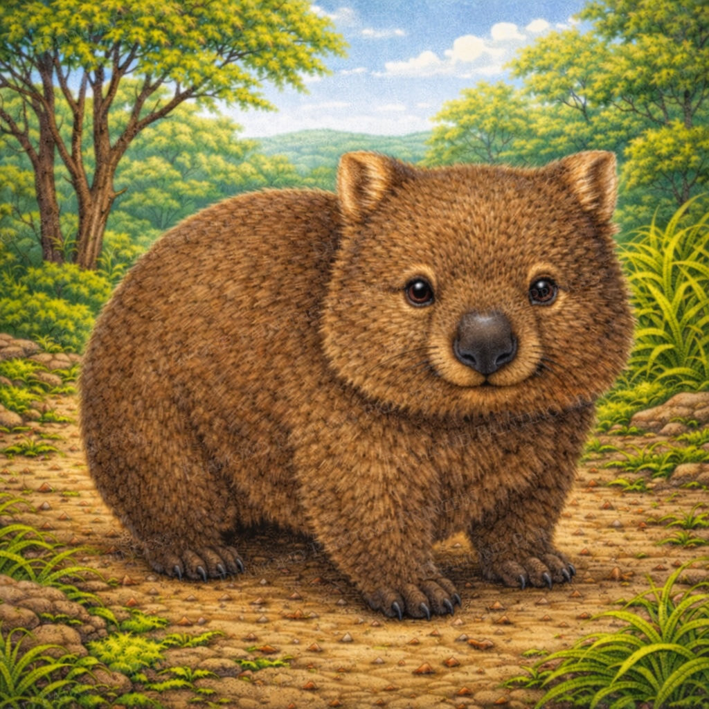 Gentle Wombat