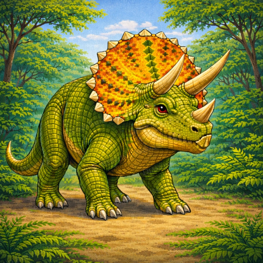 Stunning Triceratops