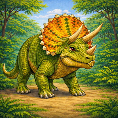 Stunning Triceratops