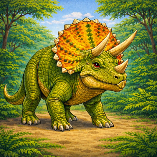 Stunning Triceratops
