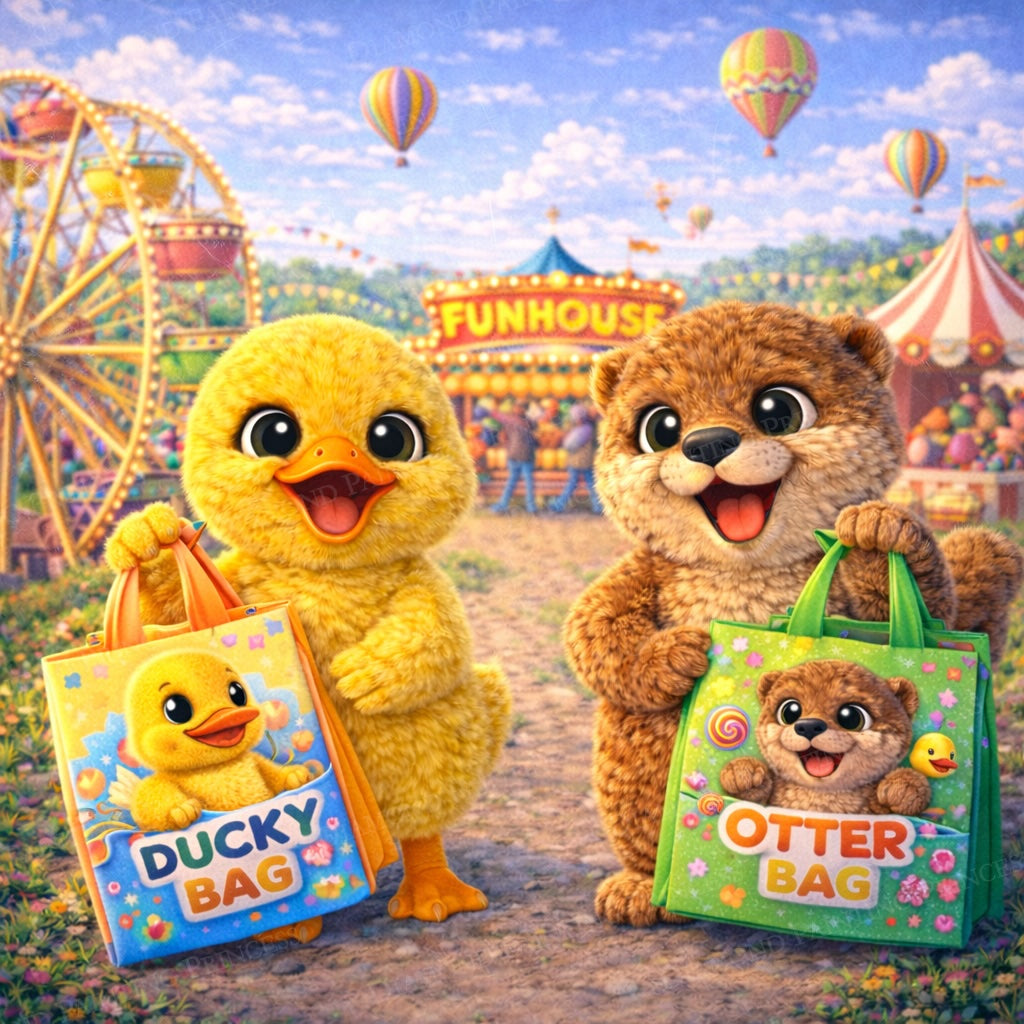 Cookie and Sky at the Fair