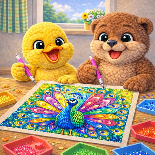 Cookie and Sky do Diamond Painting