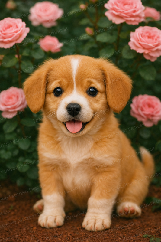Rose Garden Puppy