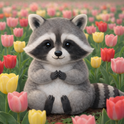 Happy Raccoon
