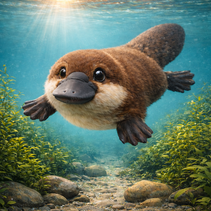Platypus Dive