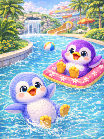 Penguin Pool Party