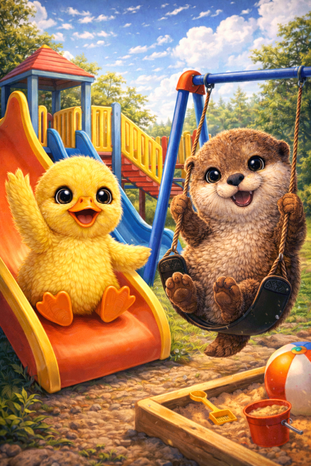 Cookie & Sky’s Backyard Fun