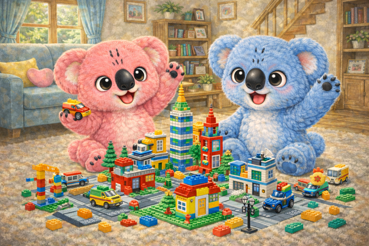 Coco & Lily’s Lego Fun
