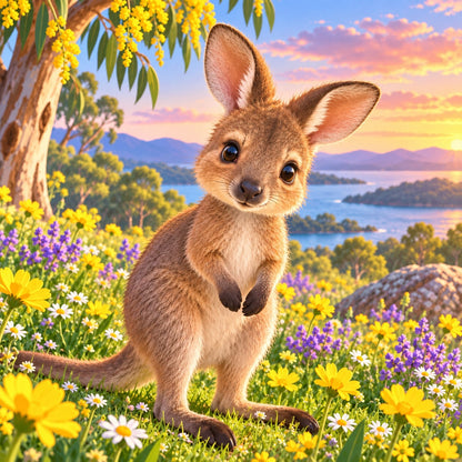 Cute Wallaby