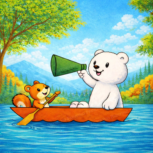 Ash and Ember’s Canoe Adventure