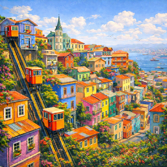 City Scenes – Inspired by Valparaiso
