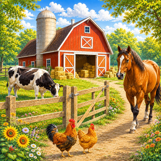 Morning on the Farm