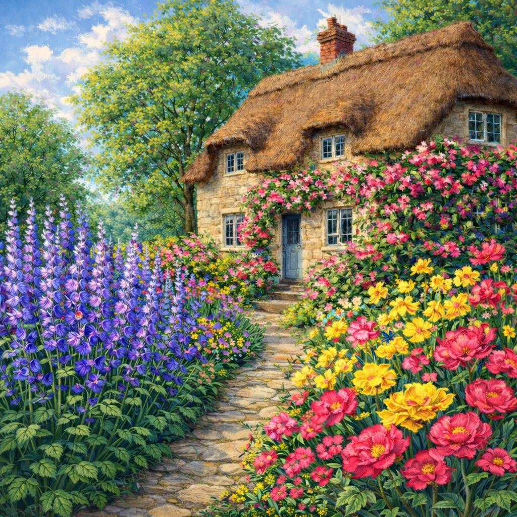 Country Cottage Garden