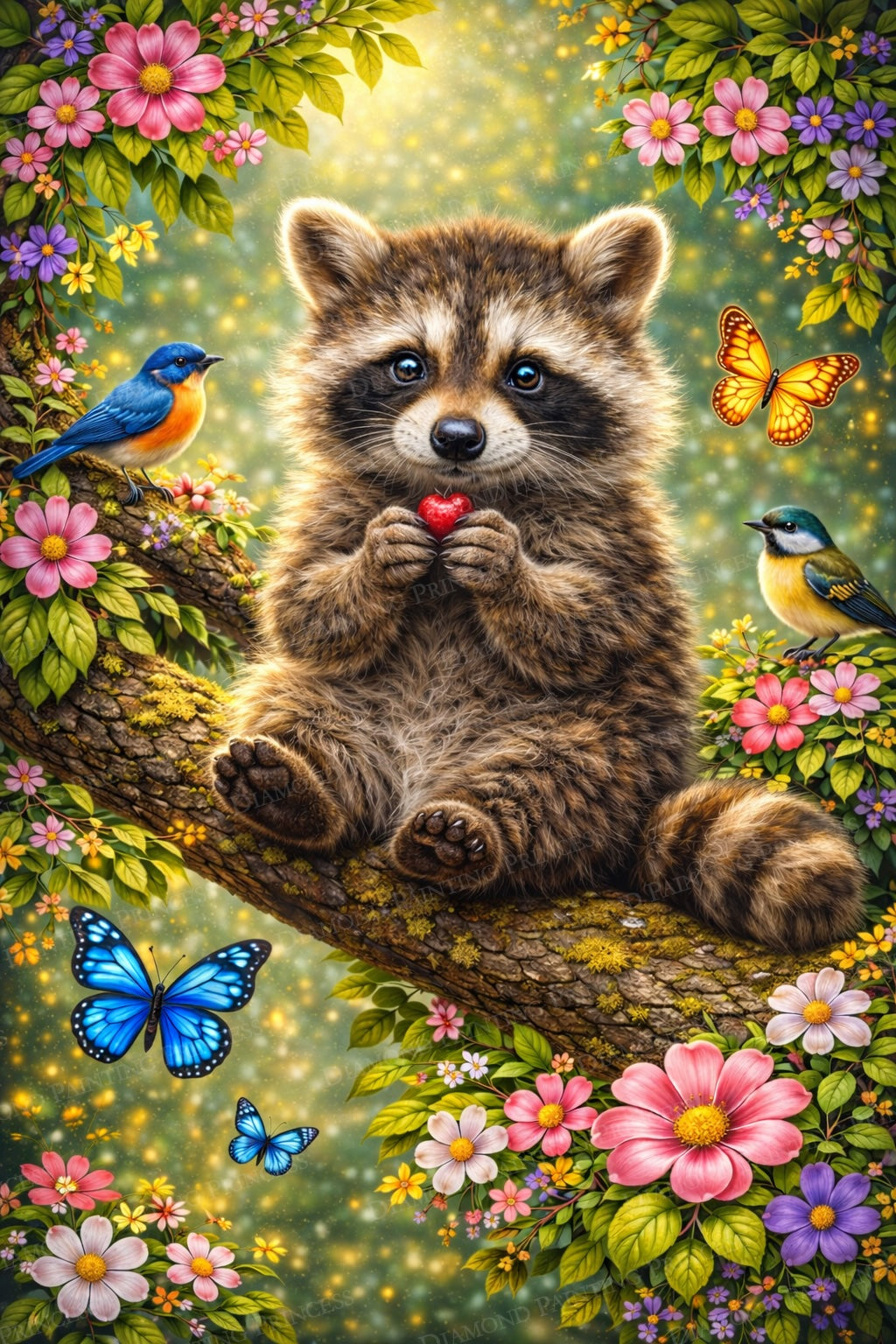 Woodland Raccoon