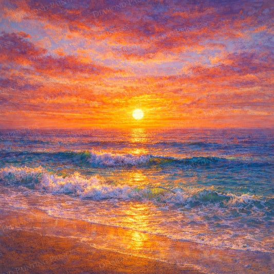 Beach Sunset Glow