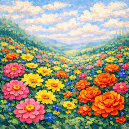 Colourful Meadow Dream