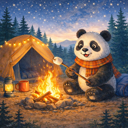Camping Panda