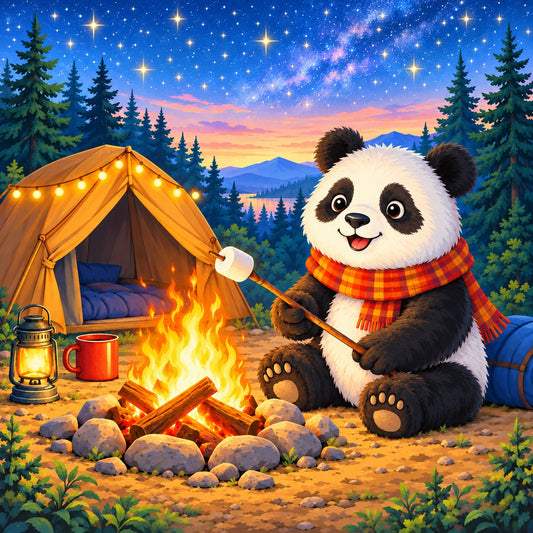 Camping Panda