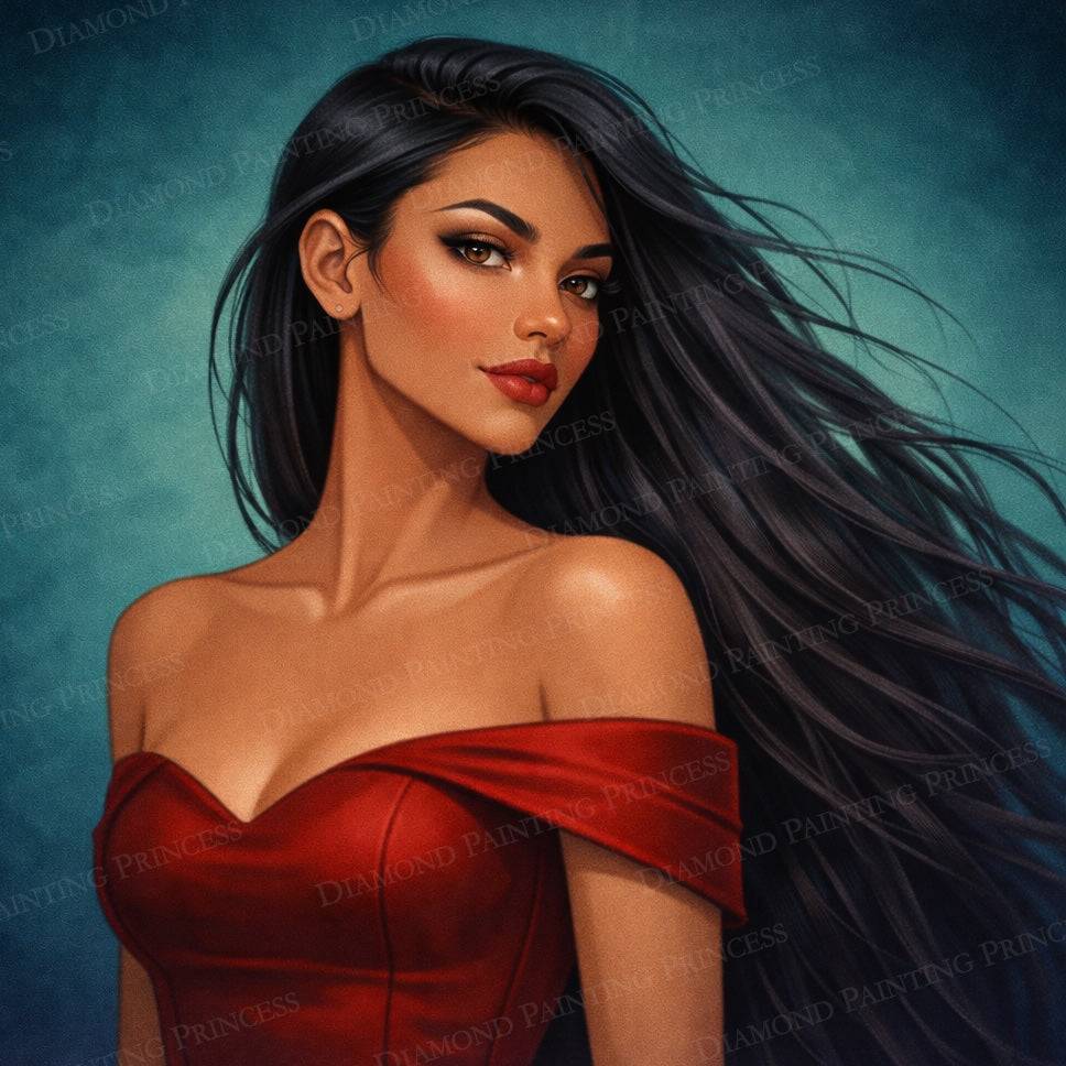 Woman in Red