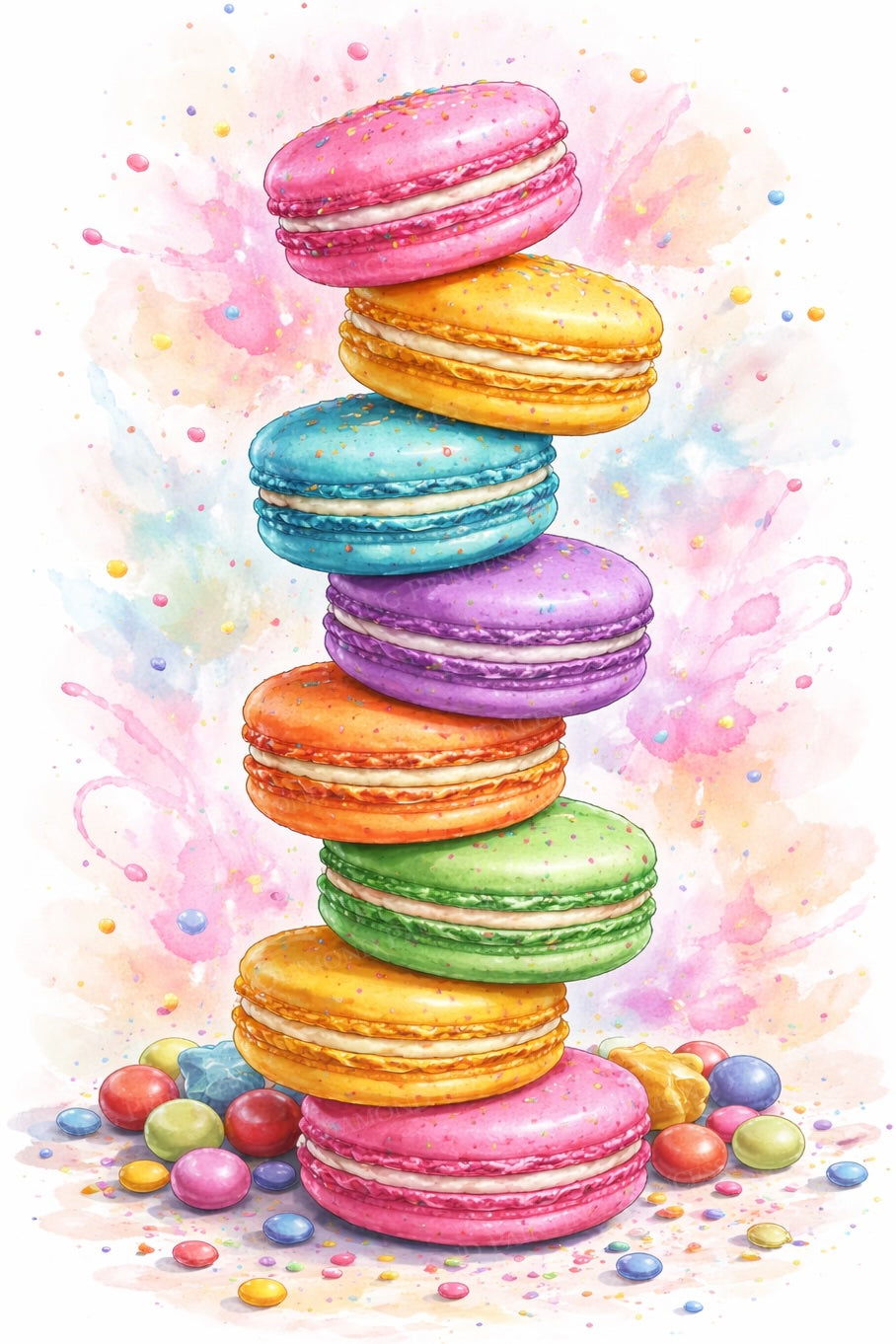 Macaron Tower