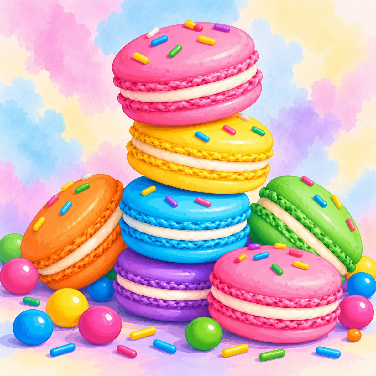 Mini Macarons